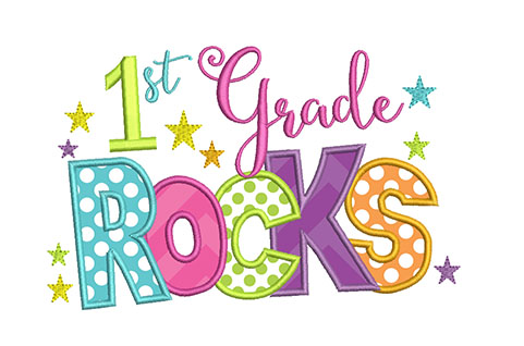 First grade rocks